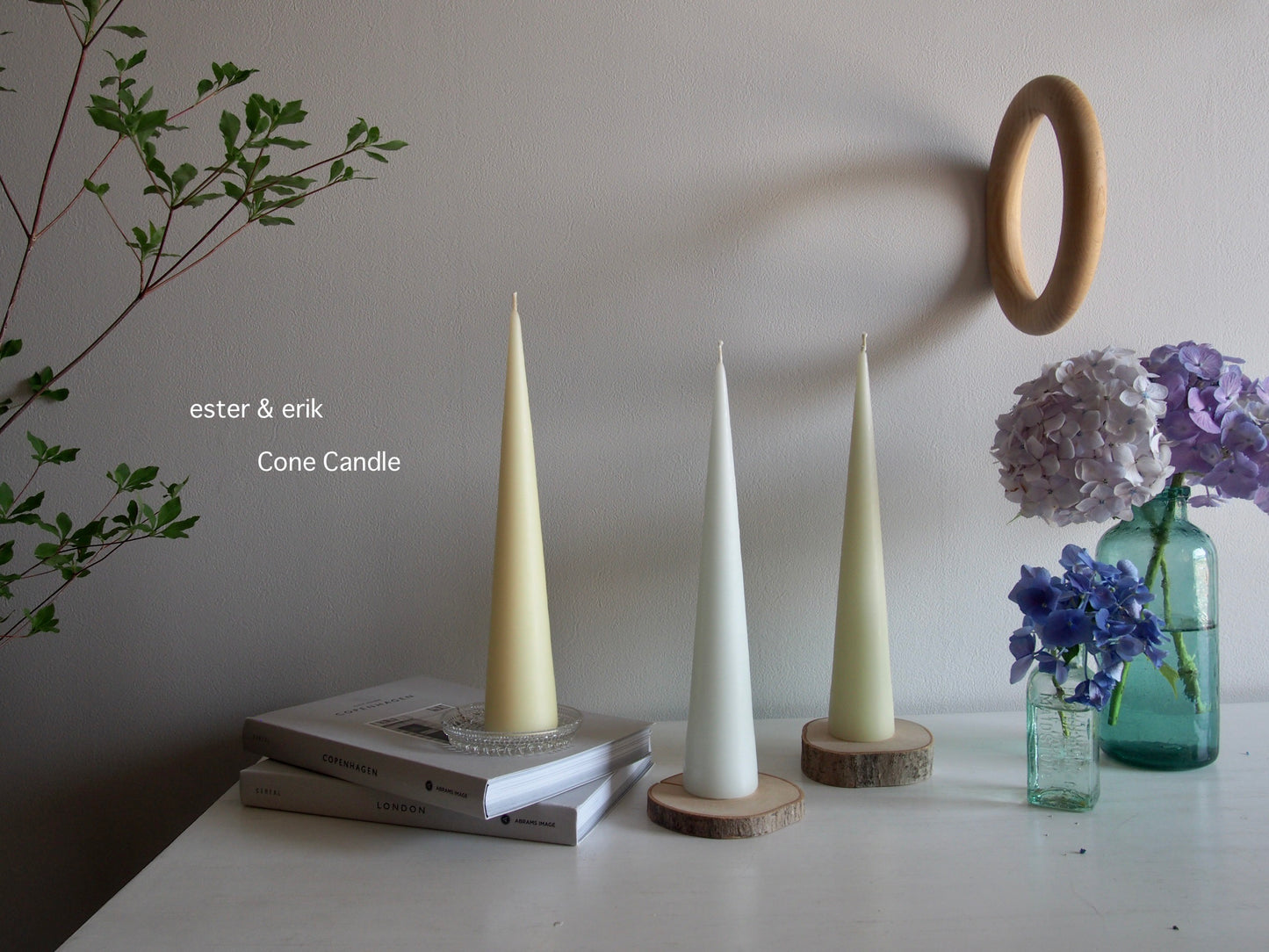 Denmark - NEW - ester & erik - Cone Candle