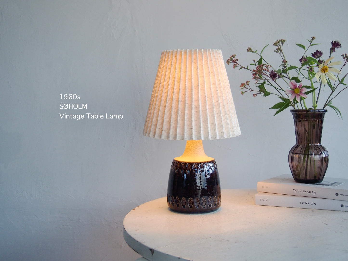 Vintage - Denmark - Vintage Table Lamp from SØHOLM
